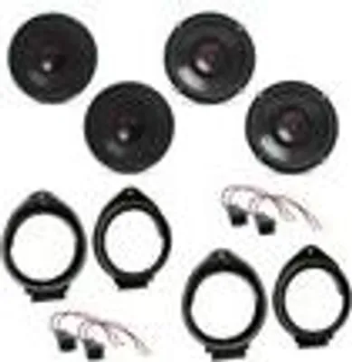 Produktbild von JBL Stage3 627 Lautsprecher Einbauset für Opel Astra J Opel Mokka vorne hinten