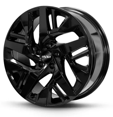 Produktbild von 19 Zoll Alufelge OXXO Pulse Pro Black 19"x8.00" 5x112 PCD ET41 66.6mm Felge Schwarz