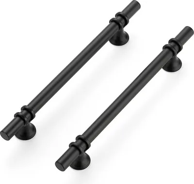 Immagine prodotto di 15 Maniglie per mobili - Maniglie per mobili - nero - 160 mm