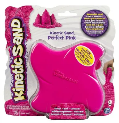 Produktbild von Spin Master - Kinetic Sand magischer kinetisch Spielsand für Kinder ab 3 Jahren pink