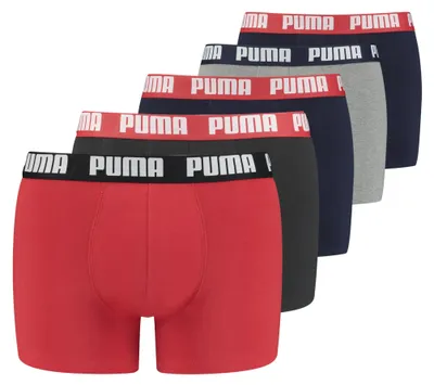 Produktbild von PUMA Herren Boxershorts Unterwäsche 5er-Pack