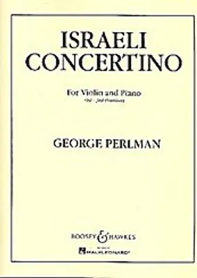 Produktbild von Israeli Concertino : forviolin and piano