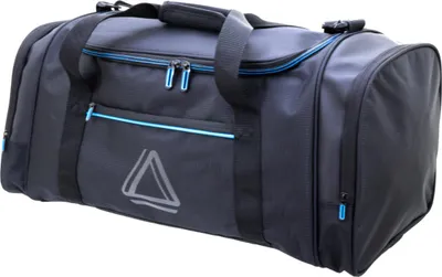 Produktbild von Mittelgroßer Reisetasche 60 cm Sporttasche Schultertasche Schwarz Blau Bowatex