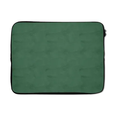Produktbild von MuchoWow® Laptop Hülle 17 Zoll Laptoptasche Leder - Blau - Tierhaut - Zipper - Schutzabdeckung