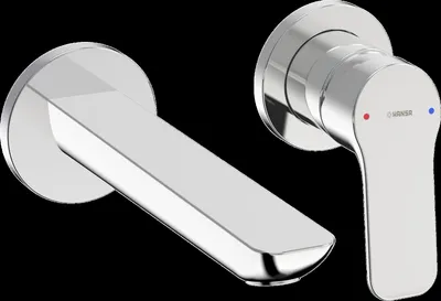 Immagine prodotto di HANSA HANSABASIC Mitigeur de lavabo, saillie 185 mm, chromé, 55602103, 55602103