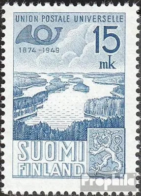 Produktbild von Briefmarken Finnland 1949 Mi 377 (kompl.Ausg.) gestempelt 75 Jahre Weltpostverein
