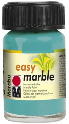 Produktbild von Marabu Marmorierfarbe easy marble 15 ml aquagrün 297
