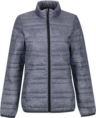 Produktbild von Regatta Professional TRA497 | Damen Jacke Womens Firedown Down Touch Jacket - Farbe: Grey Marl/Black - Größe: 46 (20)