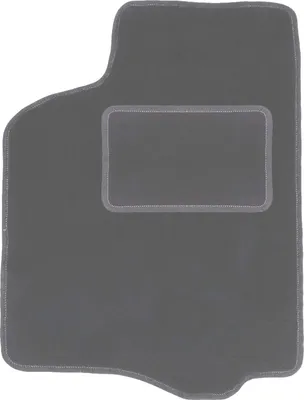 Produktbild von Fahrerfußmatte Velours graphit passend für Seat Ibiza II (1993-2001, Schrägheck) – mit Befestigungen – passgenau