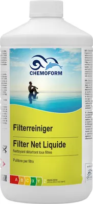 Produktbild von Chemoform Filterreiniger 1 l Reiniger für Pool-Filteranlagen Filter Reiniger