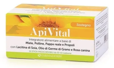 Immagine prodotto di Apivital 15 Stick Pack Da 20 Ml