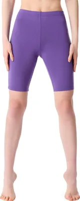 Image de Leggings courts pour femme Bellivalini en viscose BLV50-207 (violet, S)