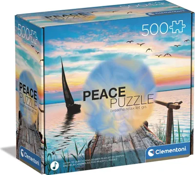 Obrázek produktu pro Clementoni puzzle 500 PeaceCollection PeacefulW.35121