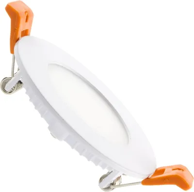 Produktbild von LED Einbaustrahler flach 3W Rund SuperSlim Schnitt Ø 70mm 3000K Warmweiß