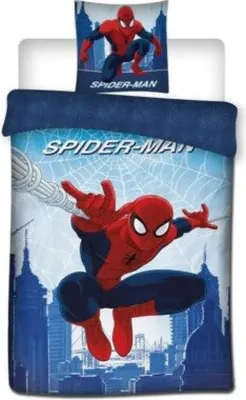Produktbild von Marvel Spiderman Jungen Bettwäsche 2tlg. Set 135-140x200 65x65 cm