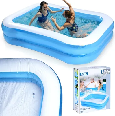 Produktbild von Vilde Gartenpool Swimmingpool Pool Schwimmbecken aufblasbar 245x150x43 cm