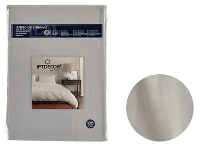 Immagine prodotto di Set di biancheria da letto grigia Misure doppie 3 pezzi