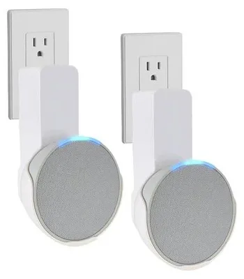Zdjęcie produktu dla Uchwyt ścienny do głośnika google nest epop bez wiercenia 2 szt.