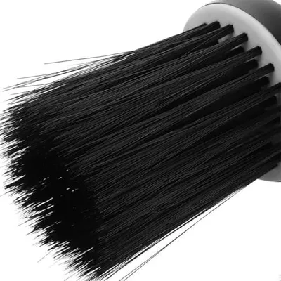 Produktbild von 2 Nackenpinsel für Barbiere mit weichen Borsten zur effektiven Entfernung von Haarresten, mit ergonomischem Griff für Männer, Friseure und Friseursalons
