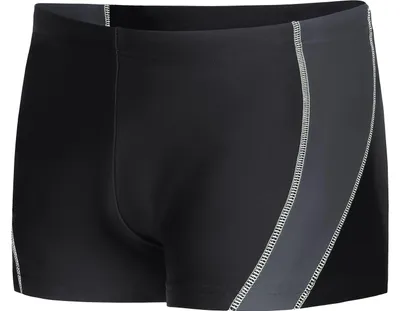 Produktbild von Ladeheid Herren Badehose Badeshorts Beachshorts Schwimmhose LA40-168 (171-Schwarz/Graphite, S)