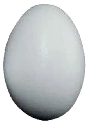 Produktbild von STYROPOR-EIER ca. 100mm, 10cm/5 Stück/Vollmaterial