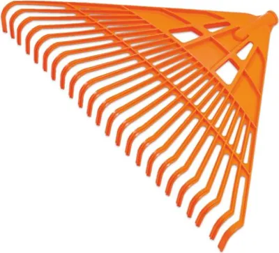 Produktbild von Laubrechen Gartenrechen Gartenharke Rechen Harke Kunststoff 4538 610 x 405mm 24-Zähne