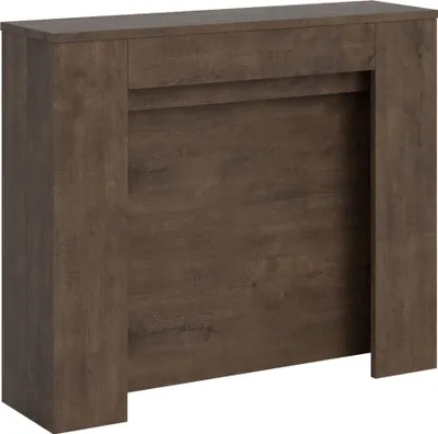 Zdjęcie produktu dla ITAMOBY - Konsola rozkładana 90x25/211 cm Kiba Orzech wewnętrzne przedłużenia