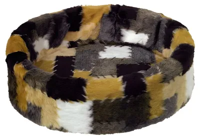 Image de Nobby Lit en peluche 80 cm patchwork