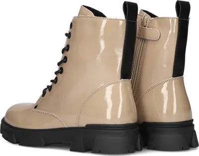 Produktbild von Bullboxer Bullboxer Aaf504f6s Veterinärstiefel - Stiefel mit Schnürung - Mädchen - Taupe - Größe 36