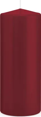 Produktbild von Stumpenkerzen in RAL-Qualität Bordeaux Ø 78 x 200 mm, 8 Stück