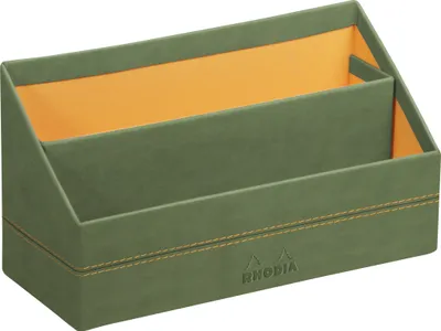 Produktbild von RHODIA Briefhalter RHODIARAMA 2 Fächer salbei