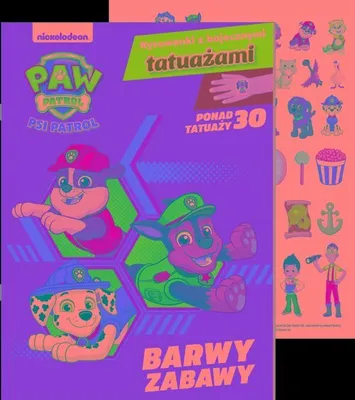 Immagine prodotto di Psi Patrol. Rysowanki Z Bajecznymi Tatuażami Cz.2