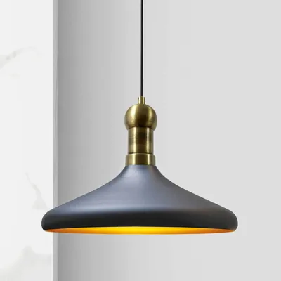 Produktbild von Pendelleuchte Champion Vintage 35 cm - Schwarz