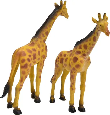 Produktbild von Giraffen-Modellspielzeug, schöne Farbe, niedlich, erregt die Aufmerksamkeit von Kindern, Simulationstier für das Heimbüro