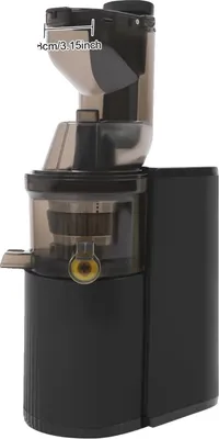 Obrázek produktu pro Odšťavňovač, pomalé lisování za studena, ultra tichý provoz, černý, 220 V, EU
