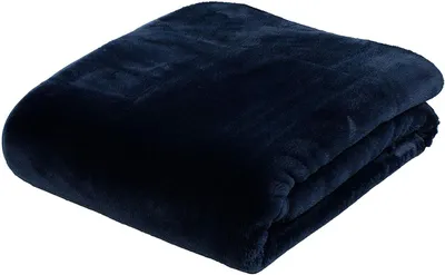 Produktbild von Gözze Kuscheldecke Cashmere-Feeling Premium 130 x 170 cm marine (05)