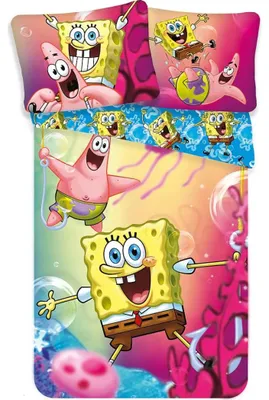 Obrázek produktu pro Ložní povlečení SpongeBob a Patrik