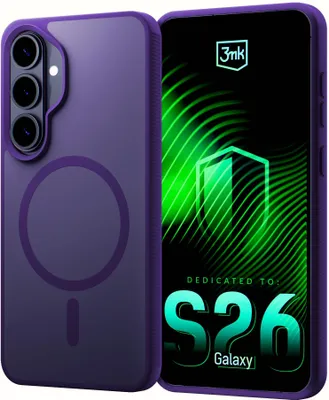 Image de Samsung Galaxy S26+ - Coque Magcase 3Mk Smoke violette