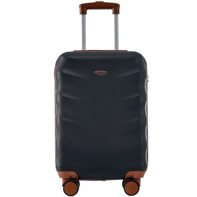 Produktbild von AIORBER Koffer, Teleskop, verstellbar, 360-Grad-Räder, ABS-Material, druckfest und langlebig, für Reisen und Geschäftsreisen, 36x23x56cm,Schwarz