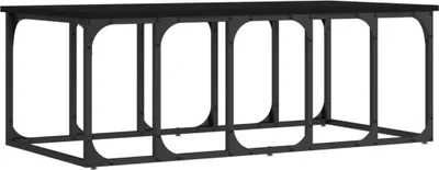Produktbild von "im Sonderangebot"Satztische/Couchtisch elegantes Design - Wohnzimmertisch - Schwarz 100x50x35,5cm Holzwerkstoff - Couchtische DEMöbel993605