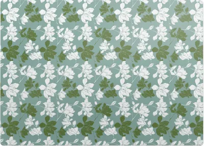 Produktbild von Blumenblattmuster – Bodenschutzmatte – Rutschfest – Schutzmatte für Büro – Vinylmatte – Stuhlunterlage  – 140 x 100 cm