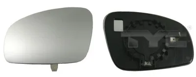 Produktbild von TYC Spiegelglas Außenspiegel Links für SKODA Fabia II Schrägheck (542) Asphärisch 332-0032-1