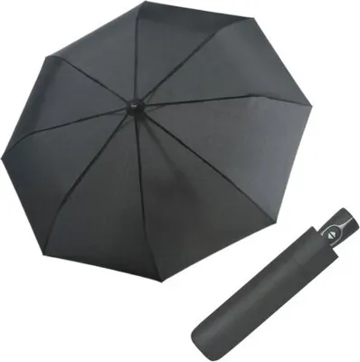 Zdjęcie produktu dla Doppler Fiber Magic Uni szary - w pełni automatyczny parasol