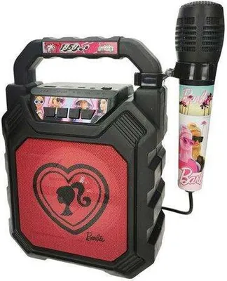 Image de Haut-parleur Bluetooth portable avec microphone Reig Barbie