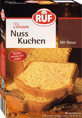 Obrázek produktu pro RUF směs na pečení ořechového dortu s jemnou čokoládovou polevou 520g