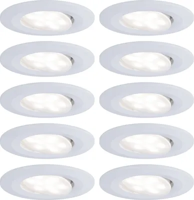 Image de Paulmann LED encastré Calla set de base orientable