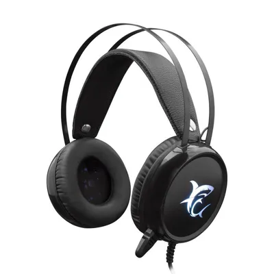 Image de White Shark Margay Casque gamer avec microphone, 7 couleurs, grands pads ergonomiques, son confortable et clair
