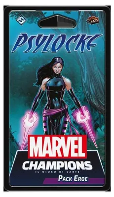 Zdjęcie produktu dla Marvel Champions LCG – Psylocke Pack Eroe (Wydanie włoskie) – Gra planszowa – 1-4 graczy – 14+