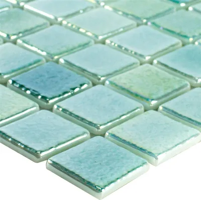 Produktbild von Glas Schwimmbad Pool Mosaik McNeal Türkis 25