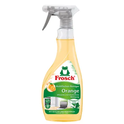 Produktbild von Frosch Orangen Multiflächen-Reiniger Sprühflasche 500 ml